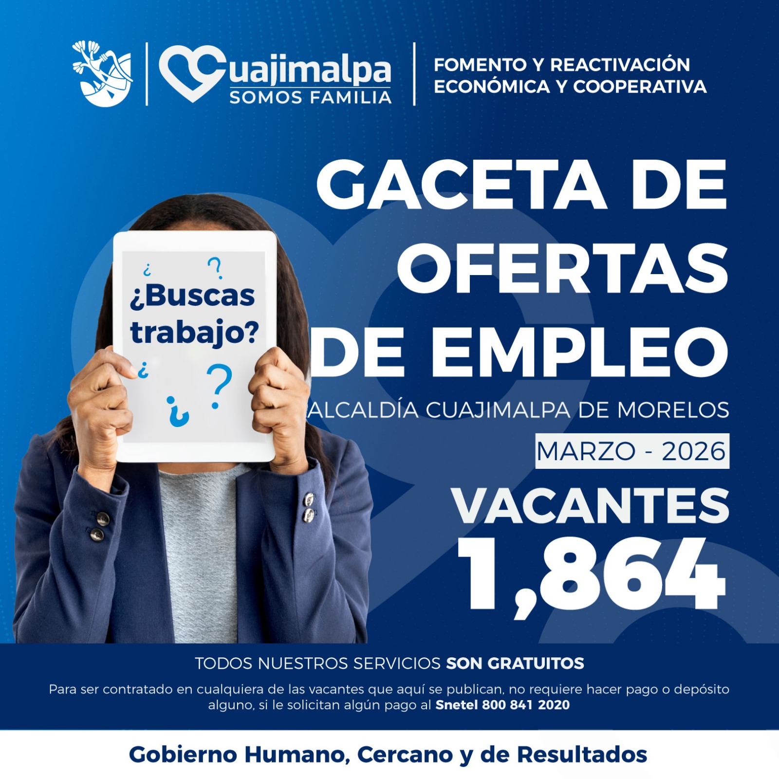 Gaceta de ofertas de empleo marzo 2026