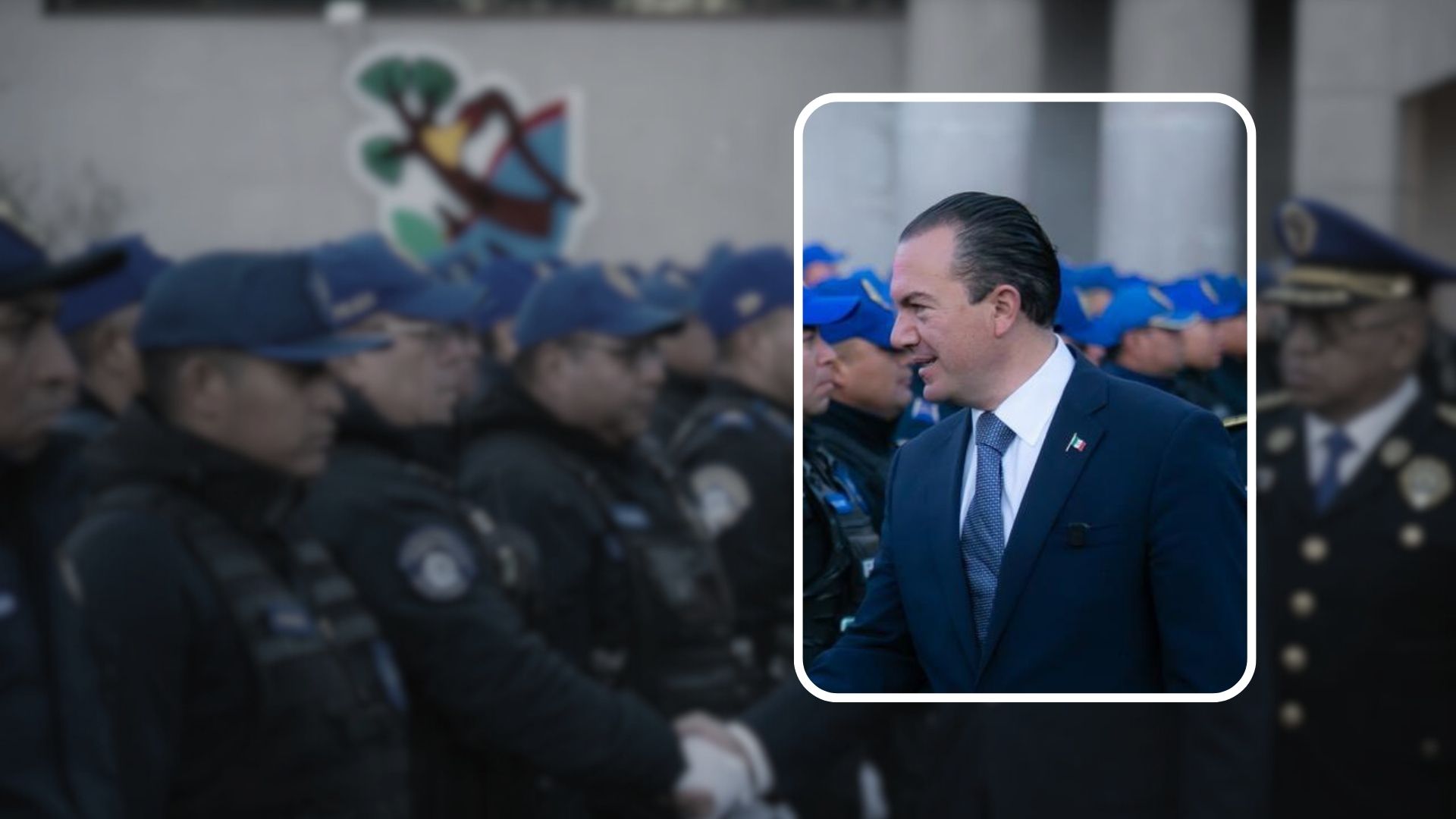 Alcalde en evento institucional