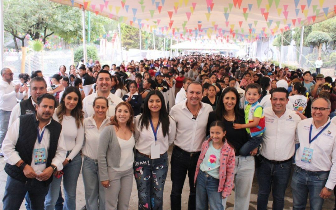 Cuajimalpa rompe récord en llevar diversión a niñas y niños de Cuajimalpa