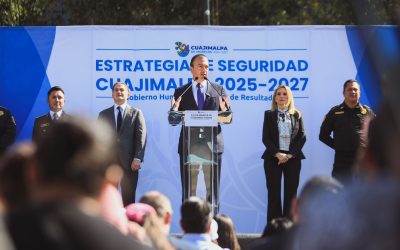Cuajimalpa presenta su nueva estrategia de seguridad con respaldo regional