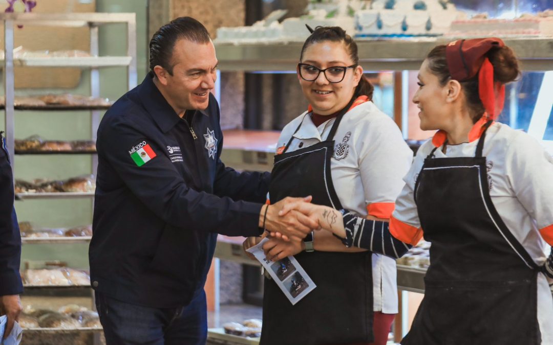 Carlos Orvañanos recorre puntos rojos en Cuajimalpa