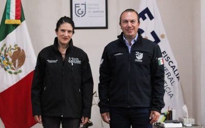 Sostiene Alcalde de Cuajimalpa y Fiscal CDMX, reunión para reforzar colaboración sobre seguridad