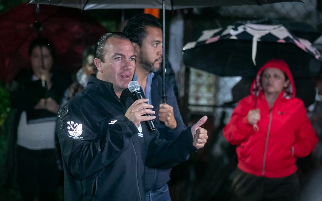 Reporta alcalde saldo blanco en Cuajimalpa pese a intensas lluvias
