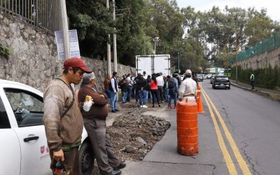 Alcaldía Cuajimalpa avanza en la rehabilitación hidráulica de la Avenida Tamaulipas tras años de deteriori y abandono