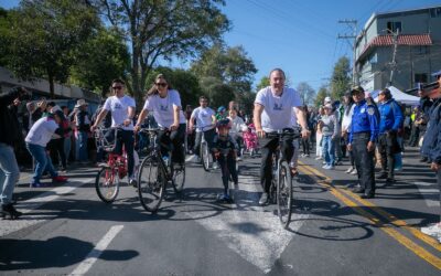 Alcalde de Cuajimalpa arranca programa de rescate a espacios públicos y convivencia familiar